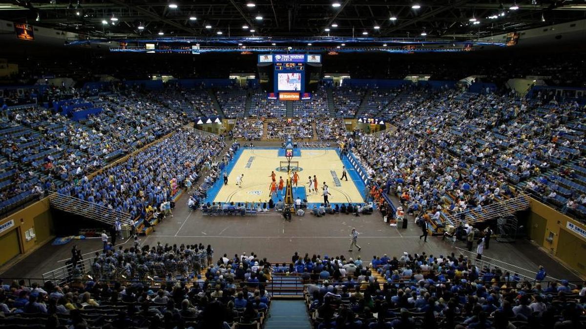 UCLA and Oregon State play their NCAA college basketball game in Pauley Pavilion as the Pauley Pavilion Renovation and Expansion construction project continues in Los Angeles on Saturday, Feb. 12, 2011. (AP Photo/Danny Moloshok)