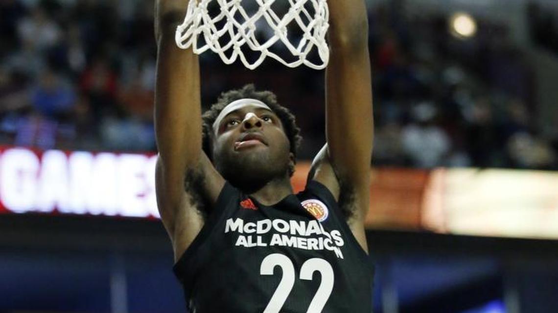 Mitchell Robinson played in the McDonald’s All-American Game earlier this year.