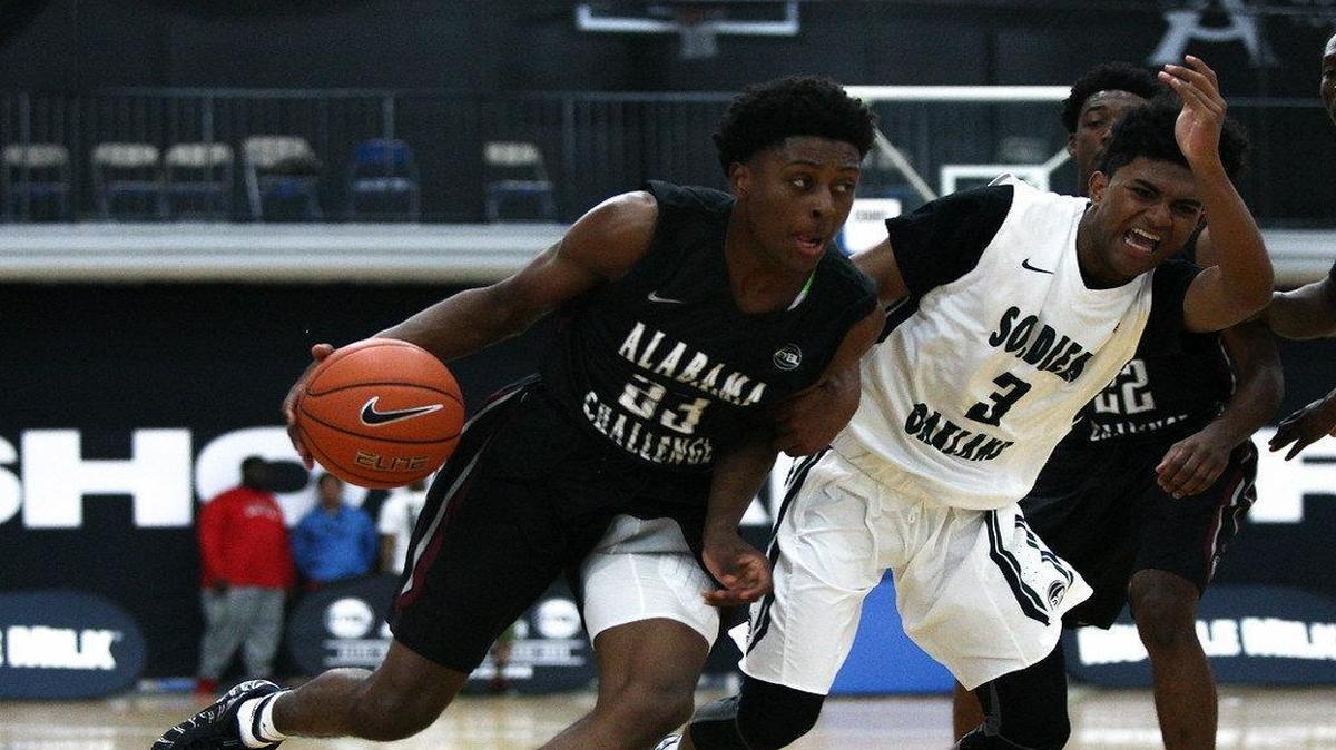 John Petty, who played for a Nike-affiliated summer team last year, led J.O. Johnson High School to an Alabama state championship this season. He is one of UK’s top recruiting targets.