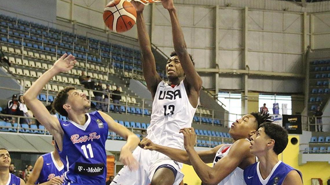 James Wiseman represented the United States at the FIBA U16 event in Argentina over the summer.