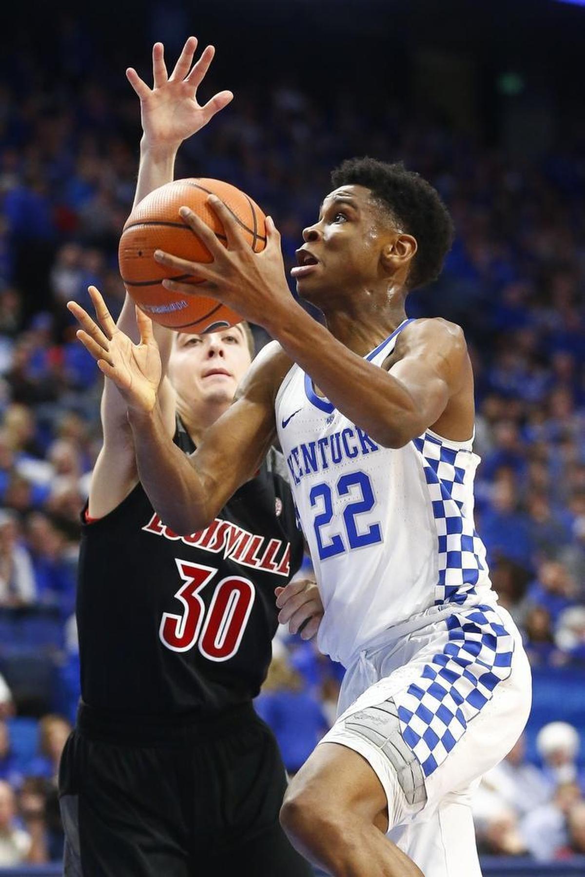 UK freshman Shai Gilgeous-Alexander is projected as a first-round NBA pick.