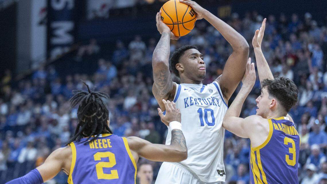 ‘The fans don’t see BG every day’: Kentucky players celebrate Garrison’s big game