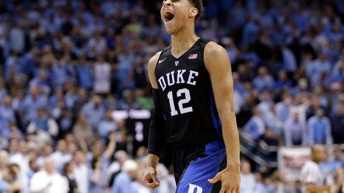 Derryck Thornton was considered the No. 3 point guard and No. 14 overall recruit in the class of 2015, according to the 247Sports composite rankings. He committed to Duke out of high school.