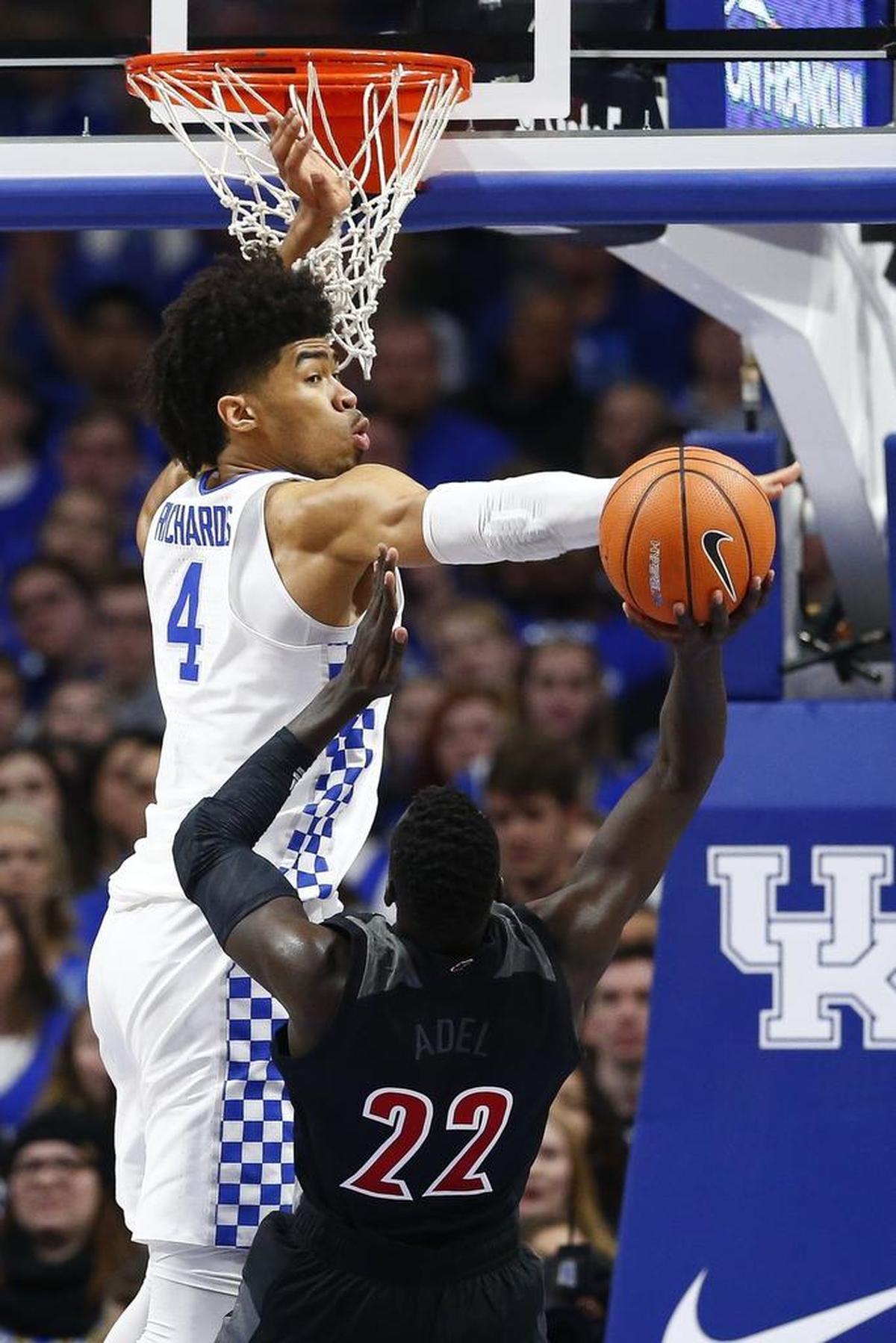 If Nick Richards goes to the NBA after this season, the Cats might need another post player for 2018.