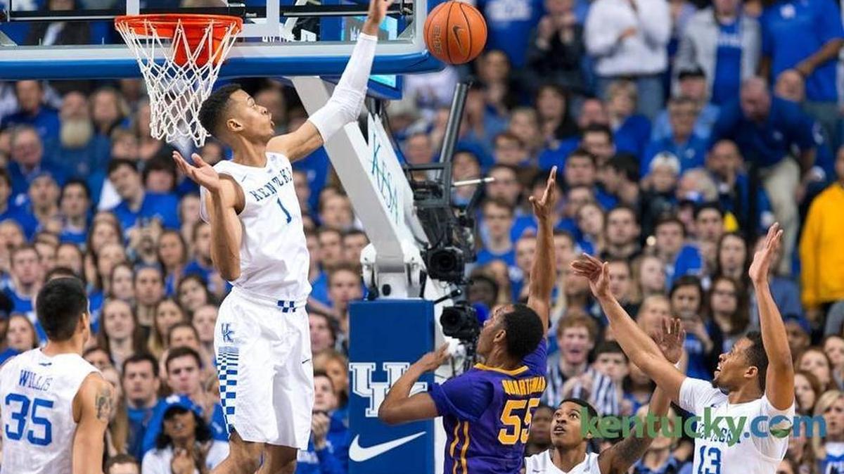 UK freshman Skal Labissiere had 18 points, nine rebounds and six blocks in a victory over Louisiana State earlier this month. DraftExpress.com projects him as the No. 10 overall pick in this year’s NBA Draft.