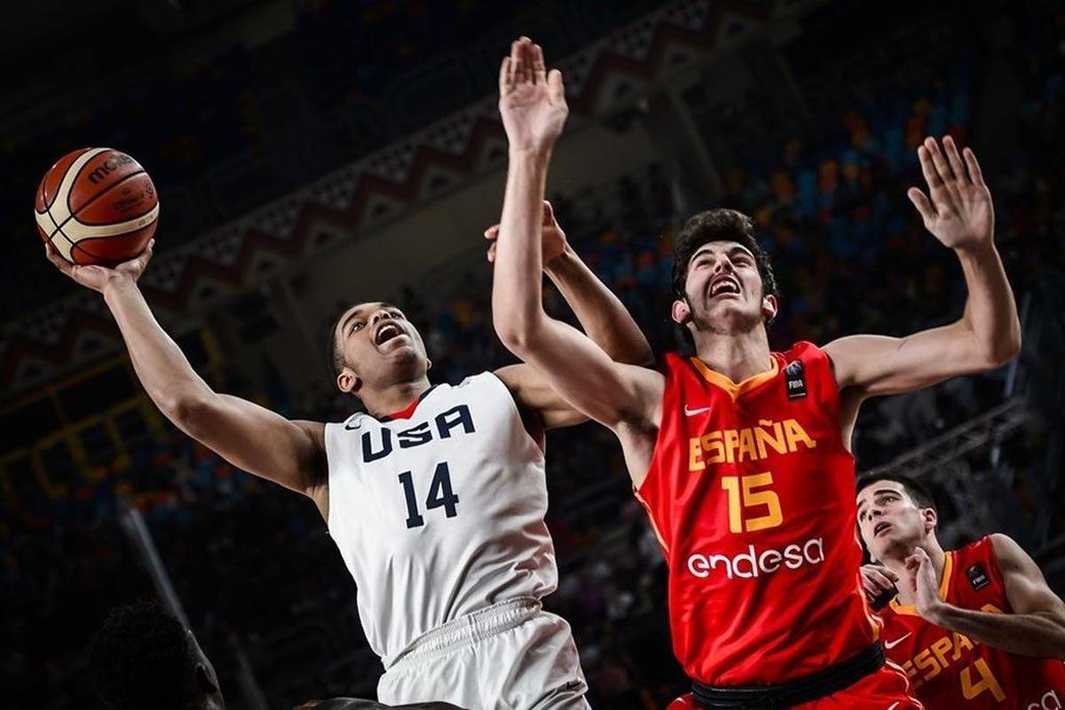 PJ Washington (14) was one of the top performers for Coach John Calipari’s Team USA U19 squad that played in Egypt this past summer.