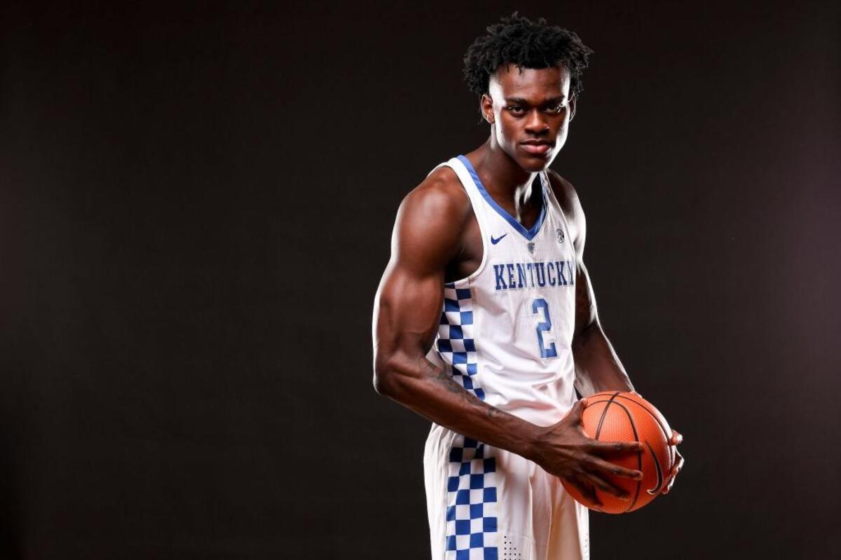 One of Jarred Vanderbilt’s off-the-court skills is juggling. “It’s fun. … It helps with hand coordination and stuff.”
