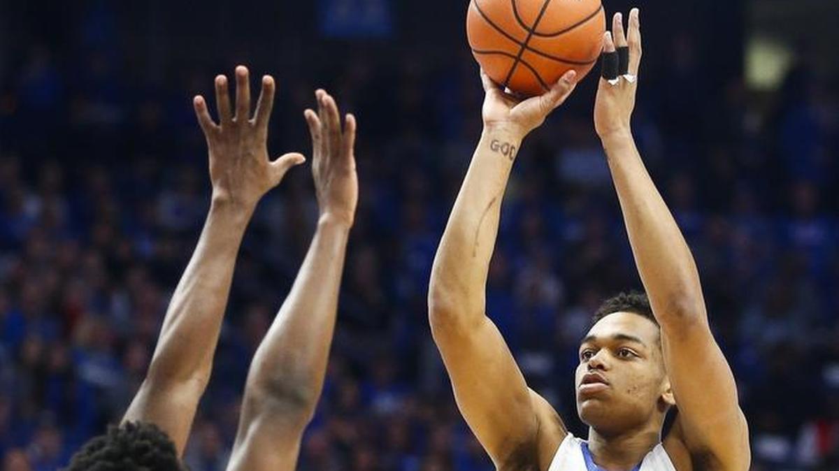Kentucky freshman PJ Washington is averaging 9.8 points, 5.5 rebounds and 2.6 assists.
