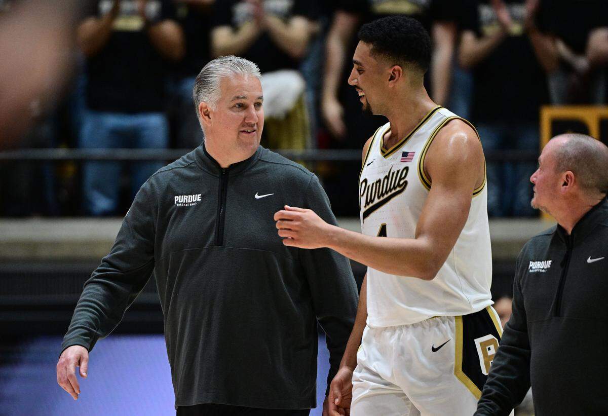 Coach Matt Painter’s 2025-26 roster features senior forward Trey Kaufman-Renn, who averaged 20.1 points per game last season and will be a candidate for All-America honors.