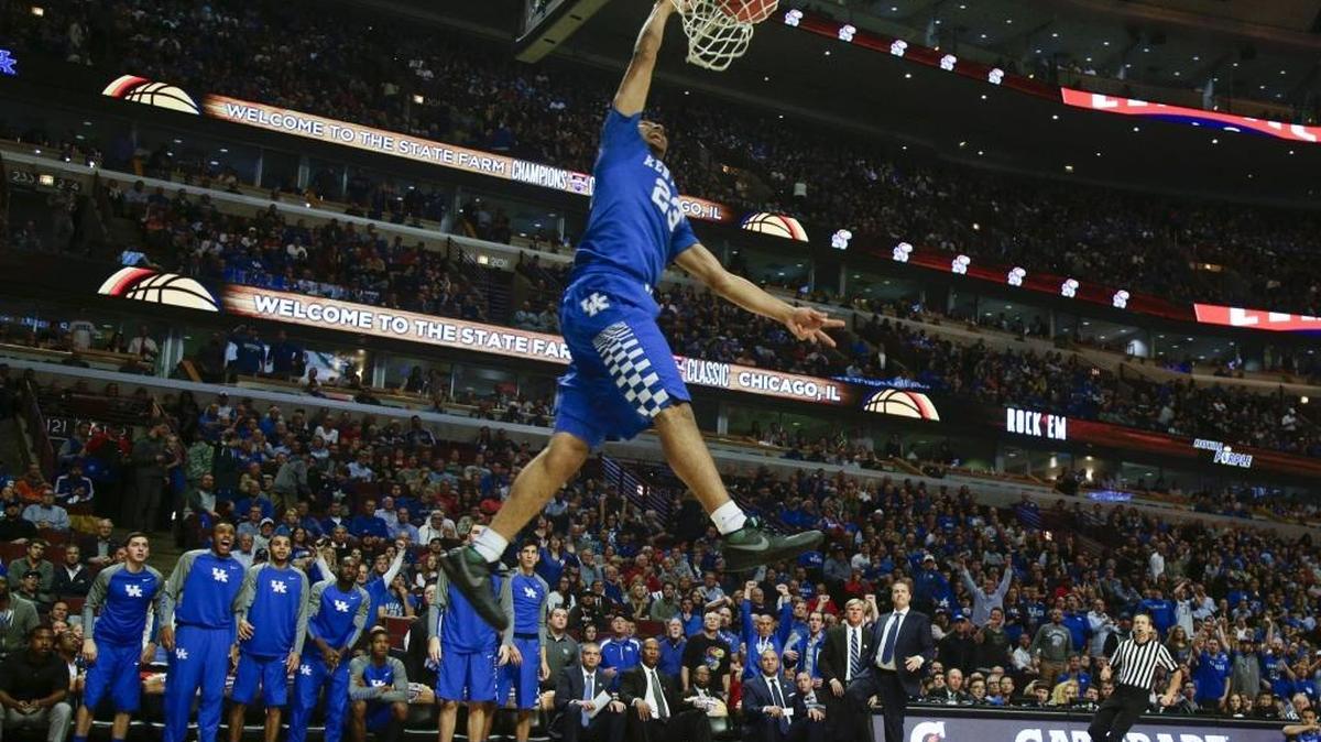 Kentucky freshman Jamal Murray is leading the Wildcats in scoring so far this season with 16.7 points per game. He was the No. 10 overall prospect in the 2015 recruiting class.