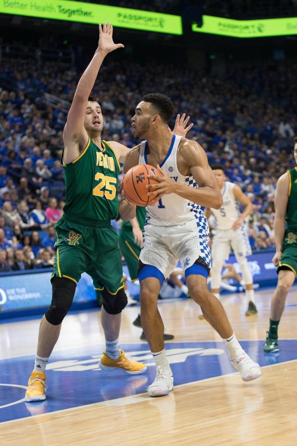 Sacha Killeya-Jones had six points and four rebounds Sunday.