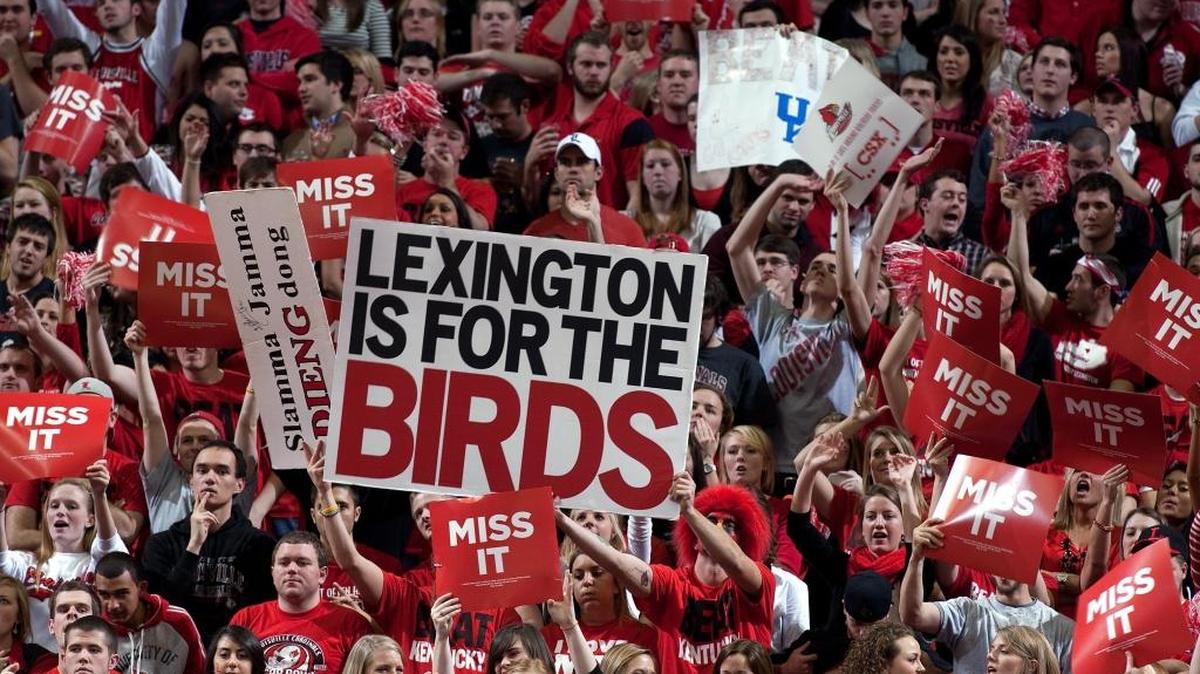 The Yum Center is always a tough environment for opposing teams, but no squad draws the ire of Louisville fans more than the Kentucky Wildcats.