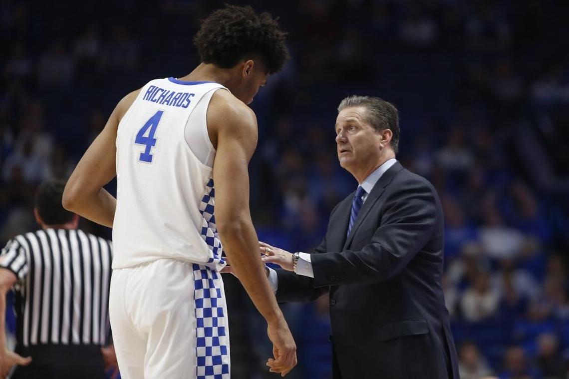 Nick Richards was one of three UK players to start every game despite playing only a few minutes a game by season’s end. Why did John Calipari keep starting Richards even though he was ineffective> “The one thing you can’t take away from kids is hope,” Calipari answered. “And I want them to have hope.”