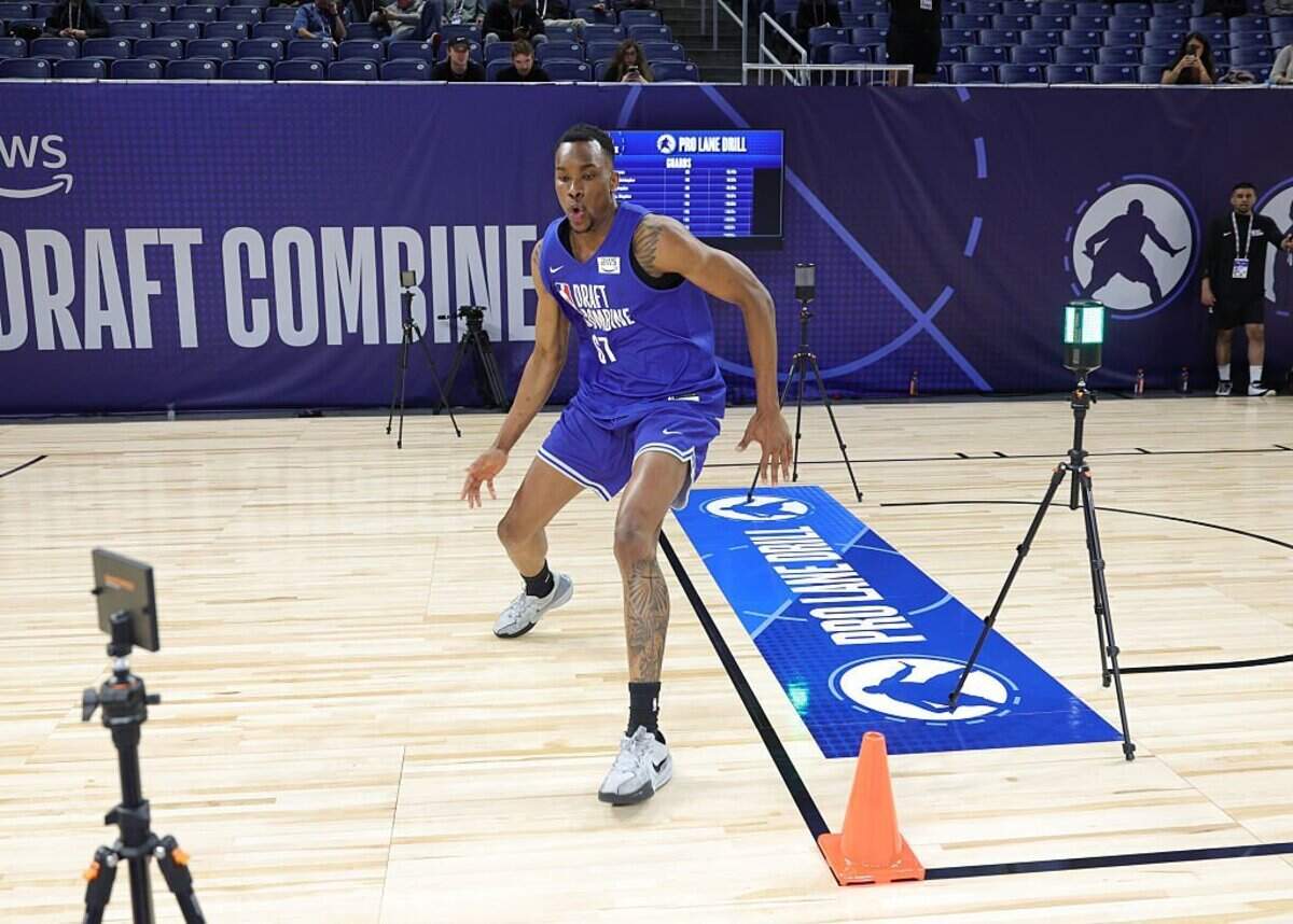 Former Kentucky basketball player Ugonna Onyenso is widely projected as a second-round pick in this month’s NBA draft.