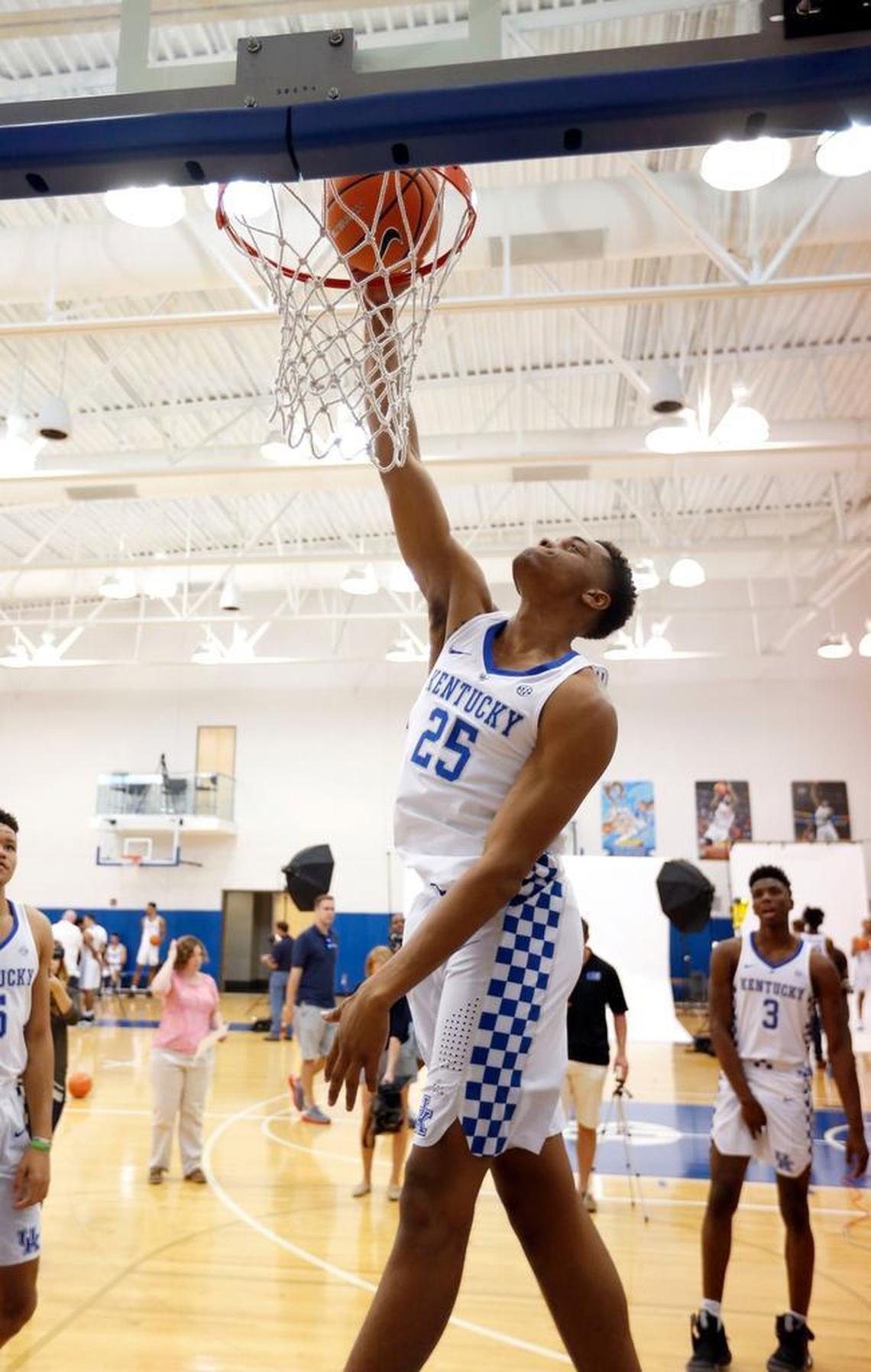 Kentucky forward PJ Washington should be one of the Wildcats’ top freshmen this season.