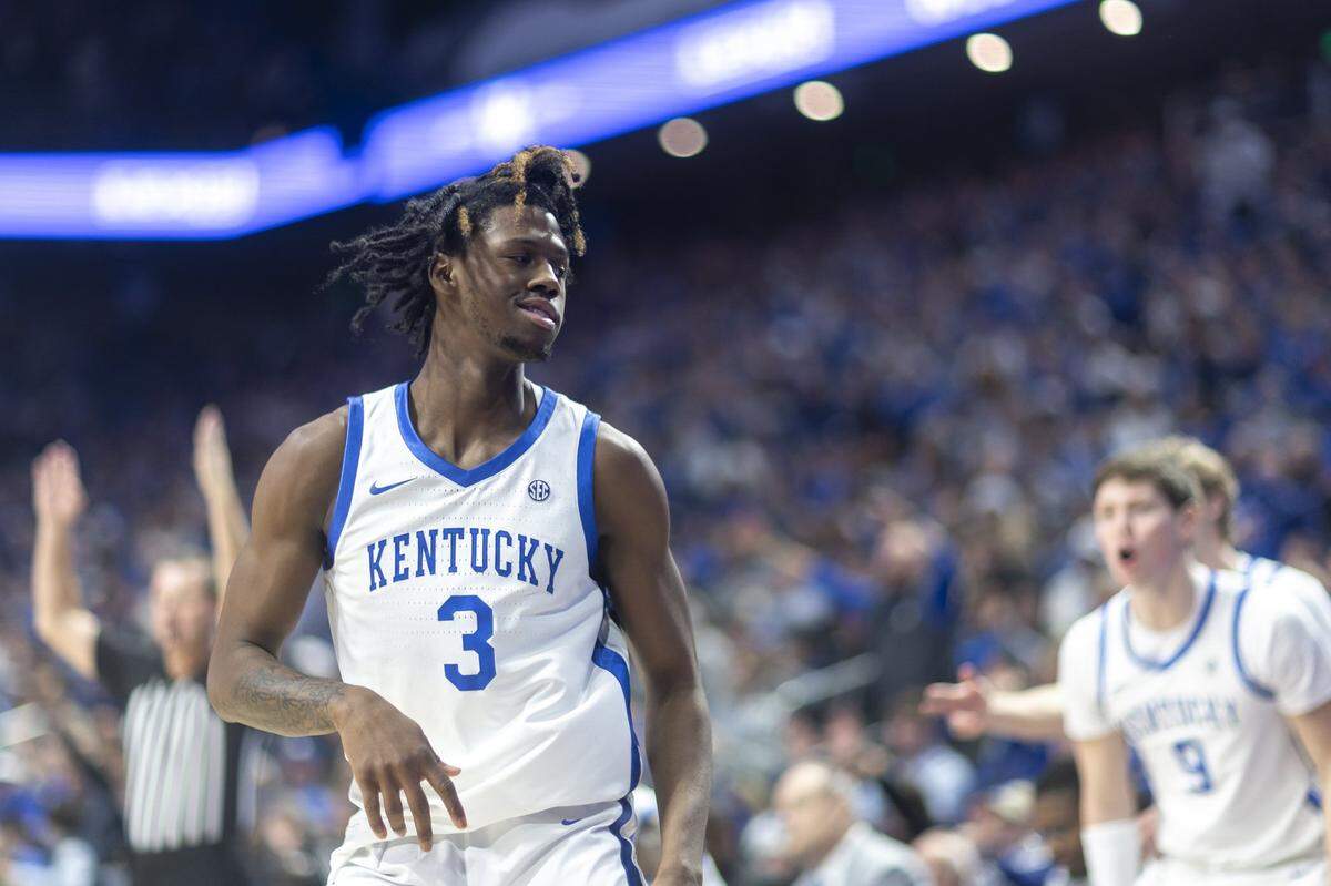 Kentucky sophomore wing Kam Williams hasn’t played for the Wildcats since Jan. 21.