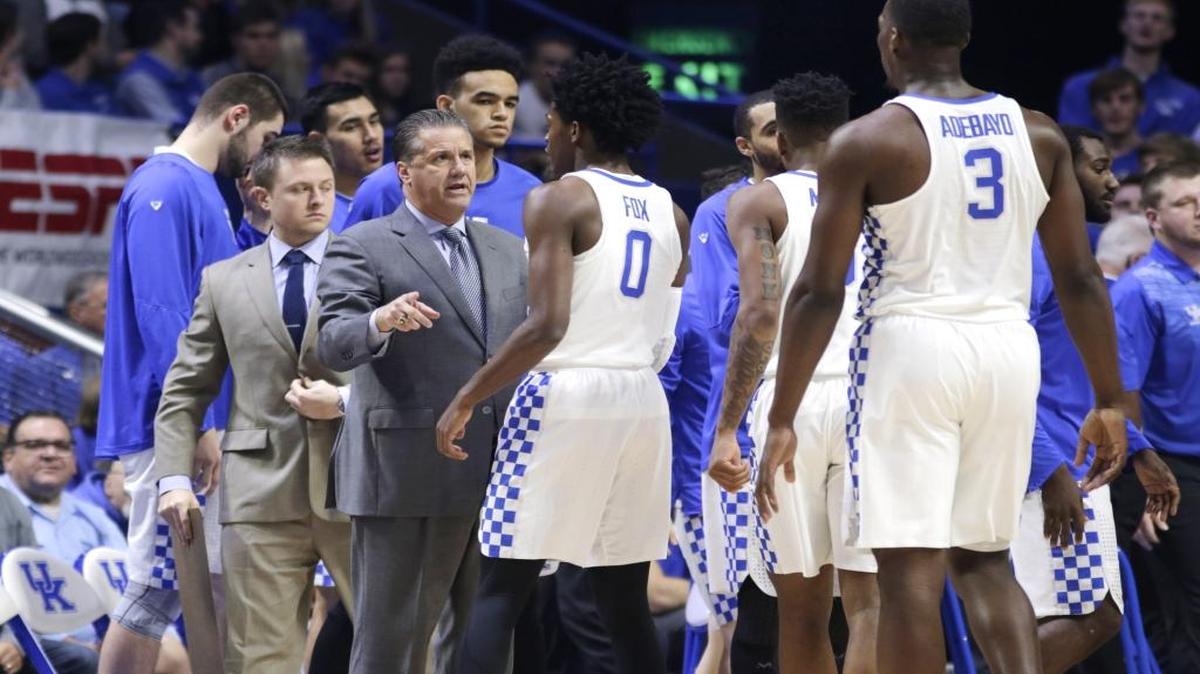 Kentucky head coach John Calipari has the Wildcats off to a 4-0 start and ranked No. 1 in the nation entering Wednesday afternoon’s game against Cleveland State in Rupp Arena.