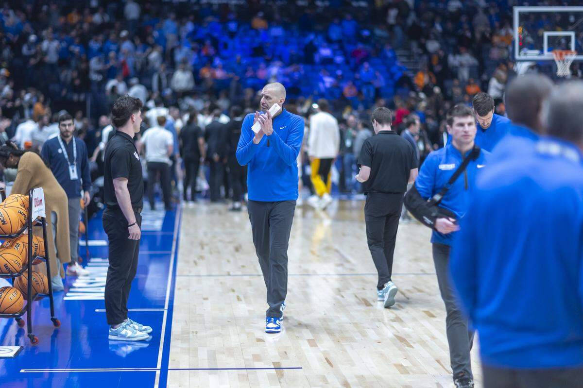 Mark Pope’s Kentucky team will enter the 2026 NCAA Tournament with a 21-13 overall record.