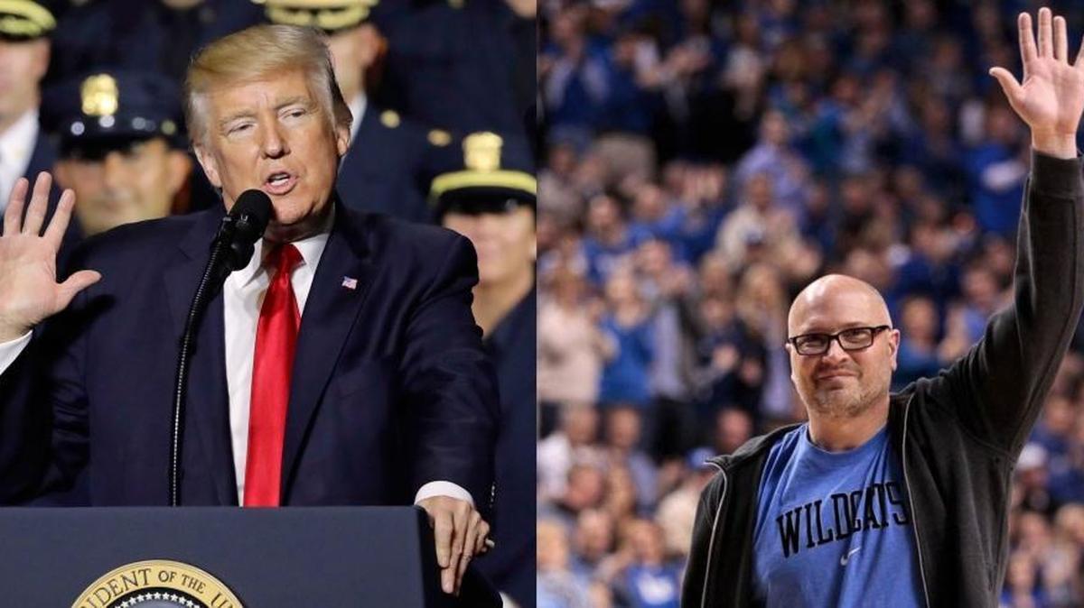 Rex Chapman has been giving President Trump the business on social media this summer.