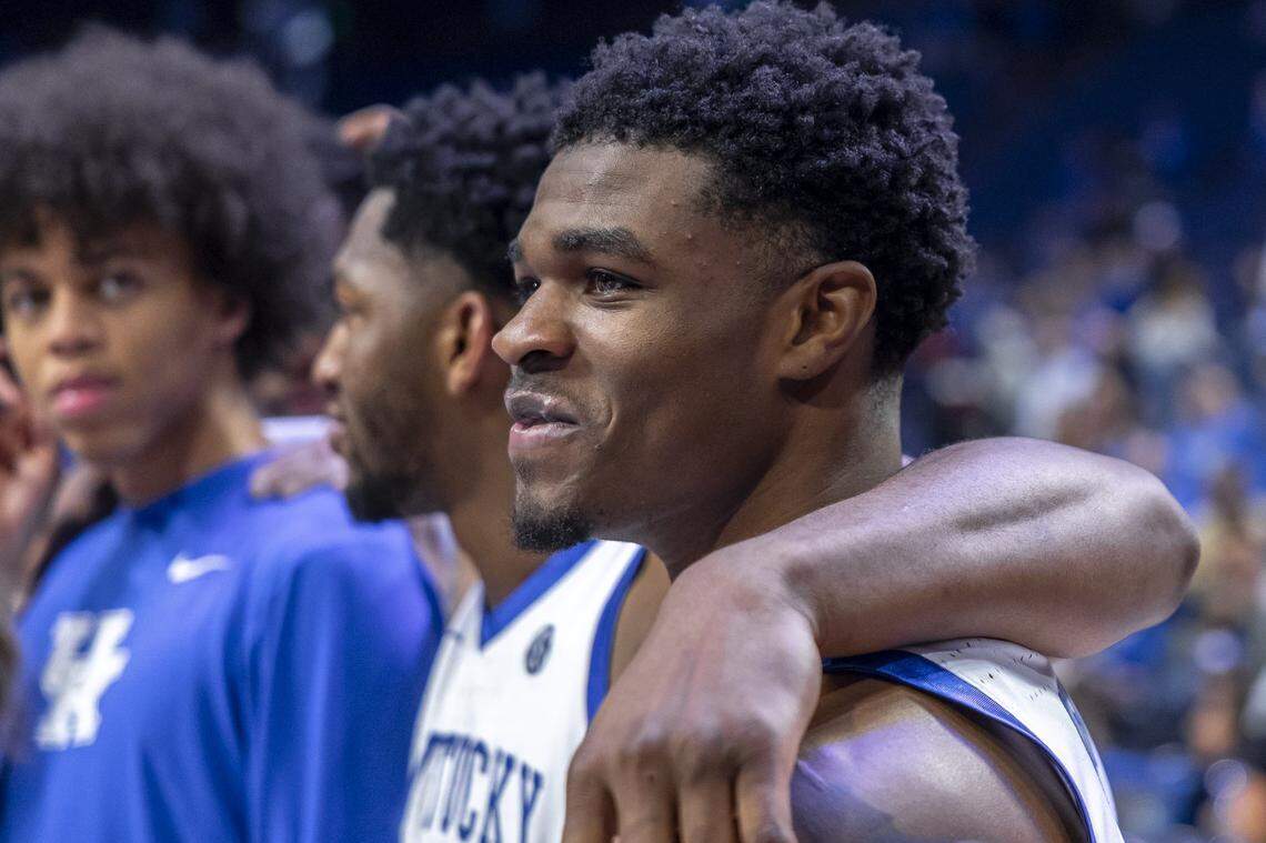 Kentucky guard Otega Oweh was named the SEC preseason player of the year last month.