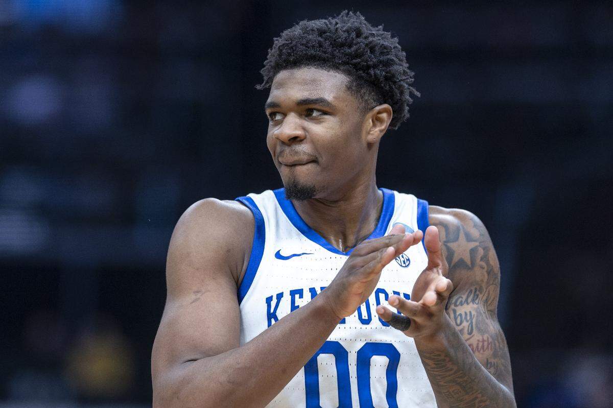 Otega Oweh was Kentucky’s leading scorer for each of the past two seasons after transferring from Oklahoma to play for coach Mark Pope in 2024.