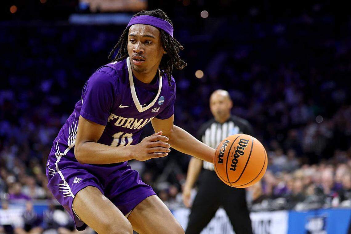 Alex Wilkins averaged 17.8 points and 4.7 assists per game as a freshman at Furman during the 2025-26 season.