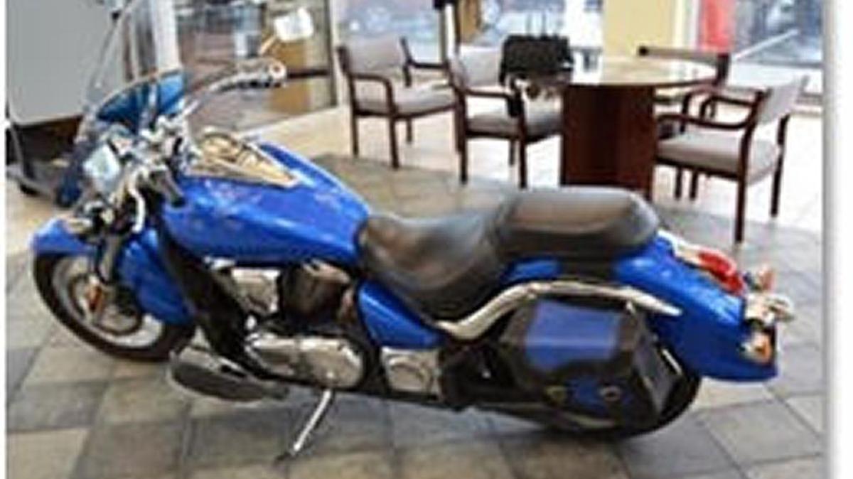 The motorcycle is on display at the Big Brothers Big Sisters office in Louisville and can be viewed upon request.