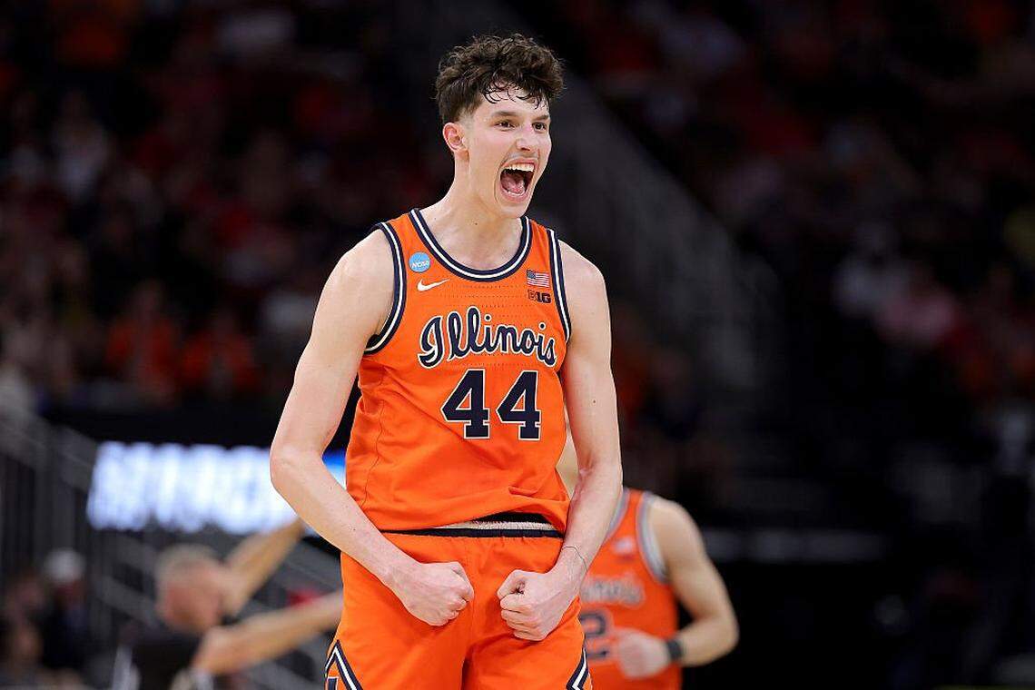 Zvonimir Ivisic, who played his first season at Kentucky, is now with Illinois and will play in the Final Four this weekend.