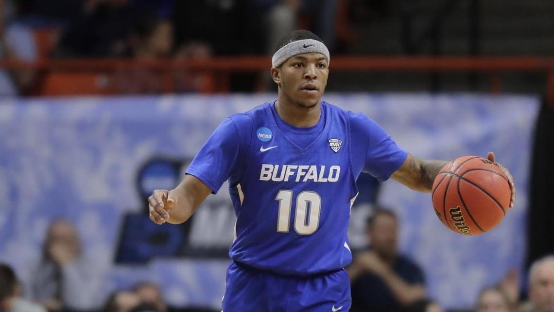 Point guard Wes Clark transferred from Missouri to Buffalo. He shoots 40 percent from three-point range.