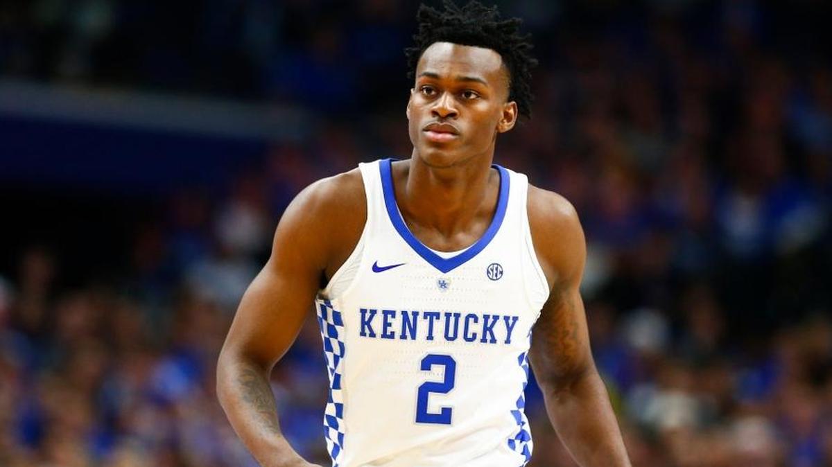 Kentucky forward Jarred Vanderbilt moves down court during a game against Florida earlier this month. The Cats play Nashville’s Vanderbilt Commodores Tuesday at 9 p.m. in Rupp Arena.