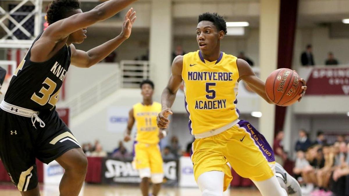 R.J. Barrett will play his final season with Montverde Academy (Fla.) this year and graduate from high school next spring. He recently reclassified to 2018.