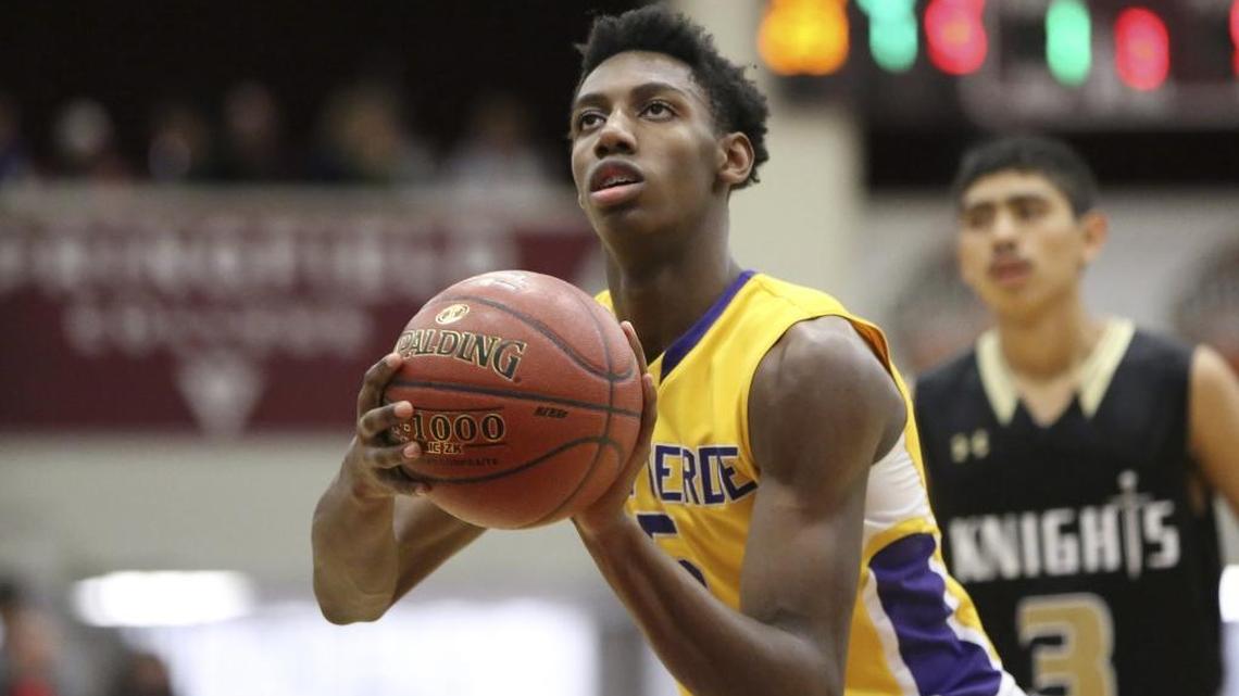 Canada native RJ Barrett is in his sophomore season at Montverde Academy in Florida.