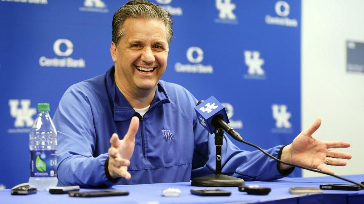 John Calipari’s Wildcats are expected to be ranked in the top five in the nation this preseason.