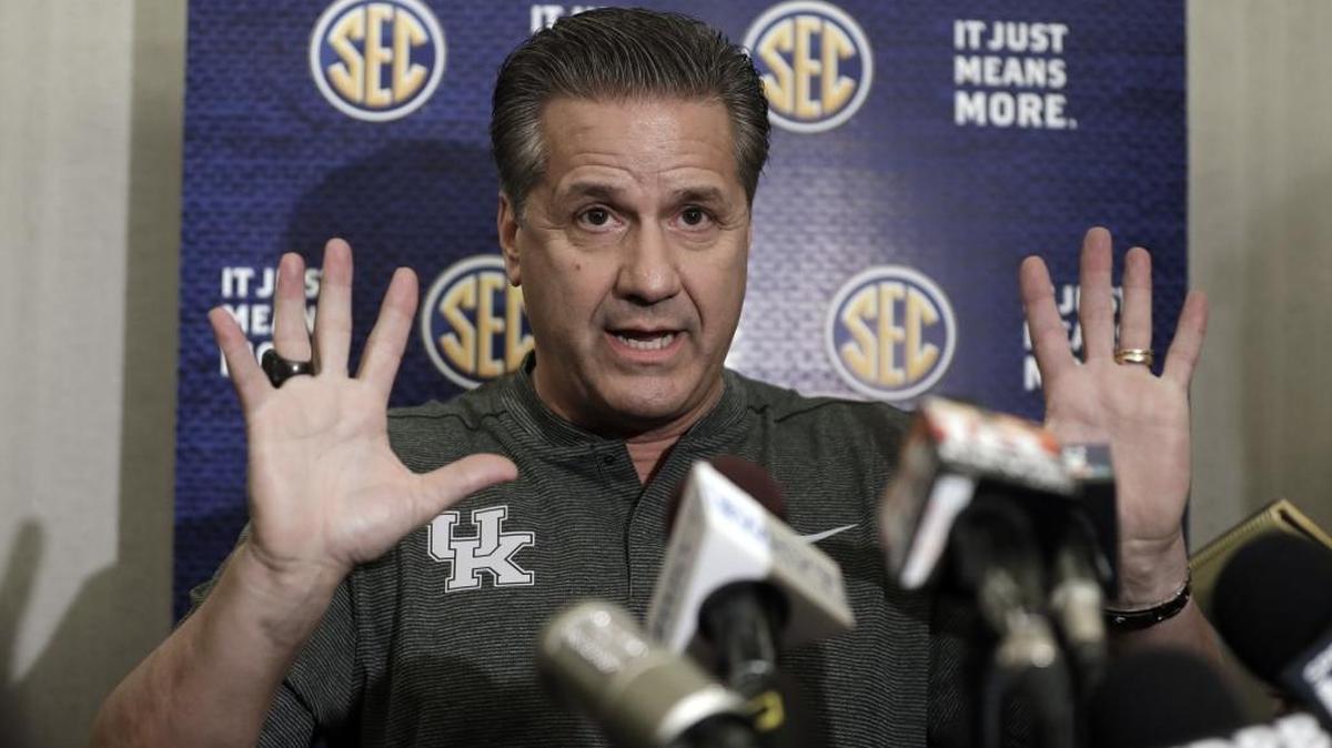 John Calipari has led Kentucky to one NCAA championship and four Final Fours in eight previous seasons at Kentucky.
