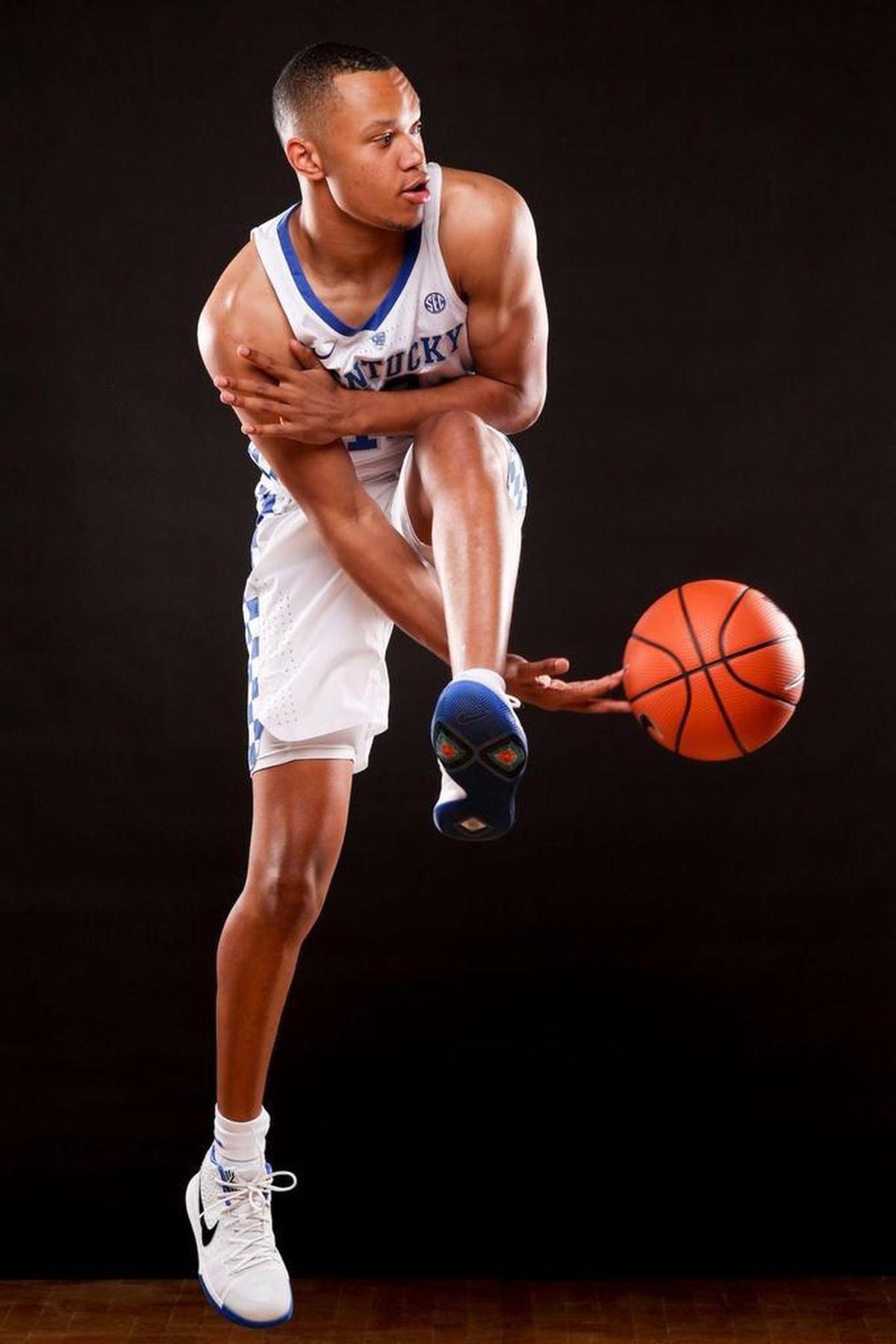 Kentucky’s preseason biographical sketch of Jemarl Baker begins with: “Tabbed as one of the premier shooters in the country.”