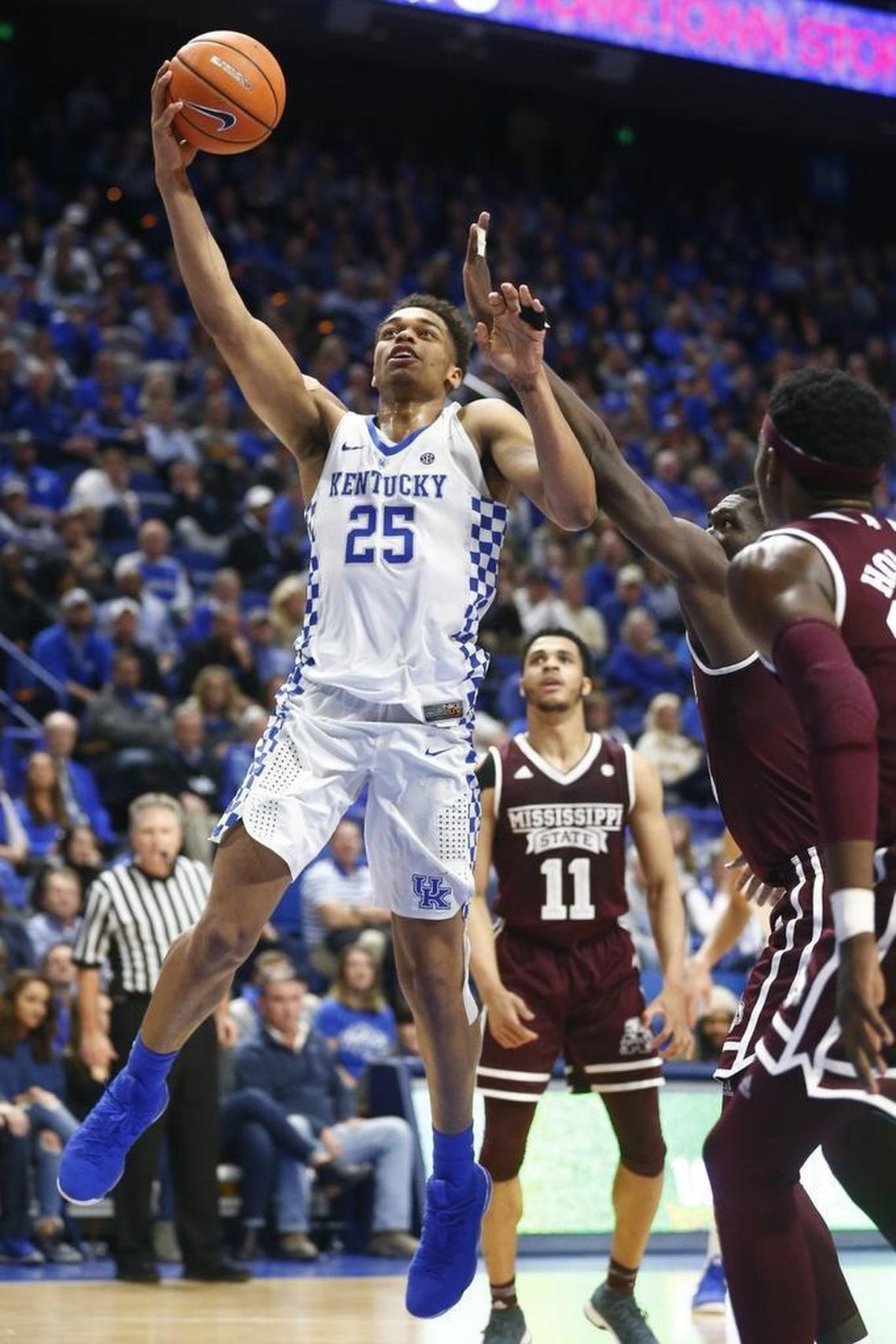 PJ Washington had 22 points against Mississippi State on Tuesday night.