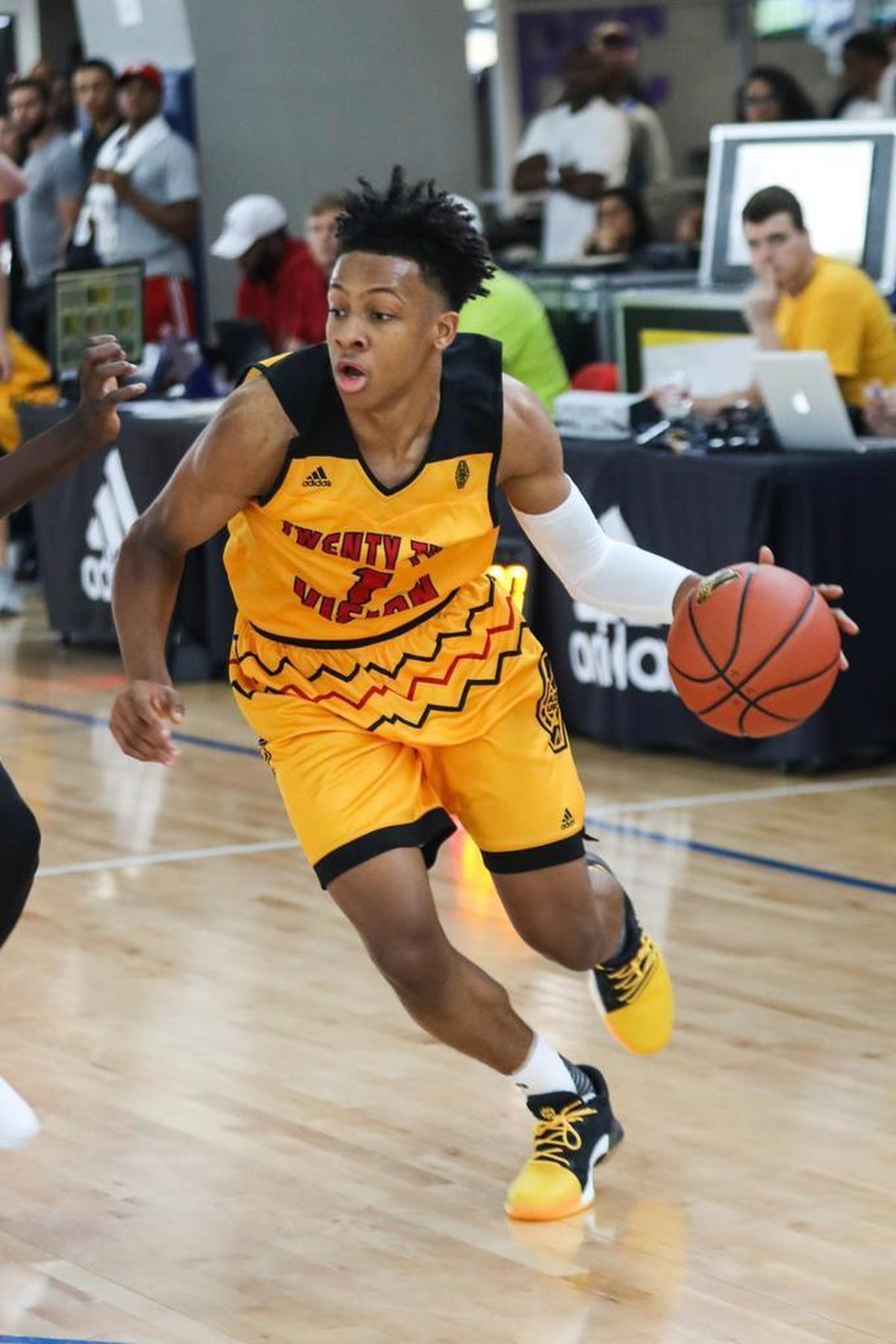 Romeo Langford is one of the top basketball recruits in the class of 2018.