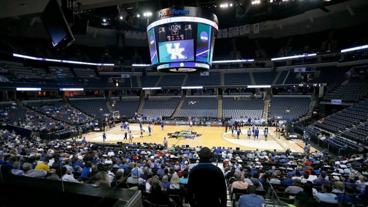 Kentucky and North Carolina tip off their NCAA Tournament South Regional finals at FedExForum in Memphis at 5:05 p.m. on Sunday.