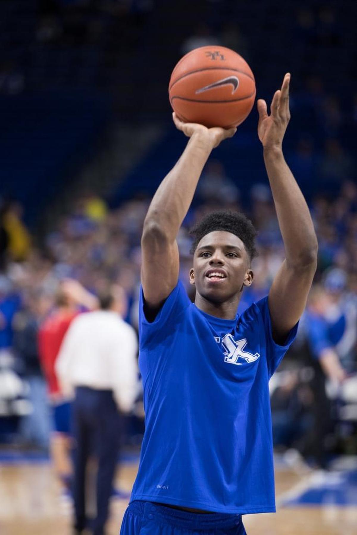 Hamidou Diallo practiced with UK during the second half of last season, but he didn’t play for the Cats.