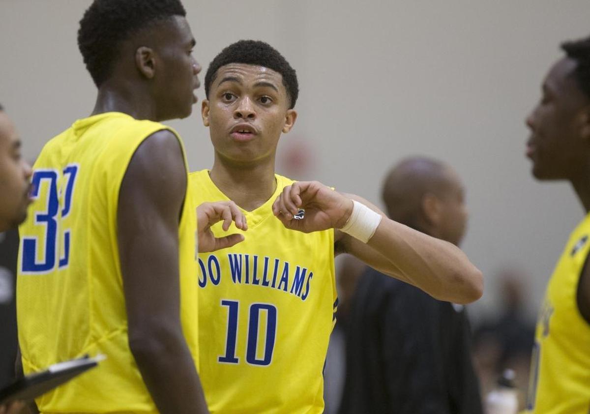 UK signee Keldon Johnson (10) was named MVP of two holiday tournaments last month.