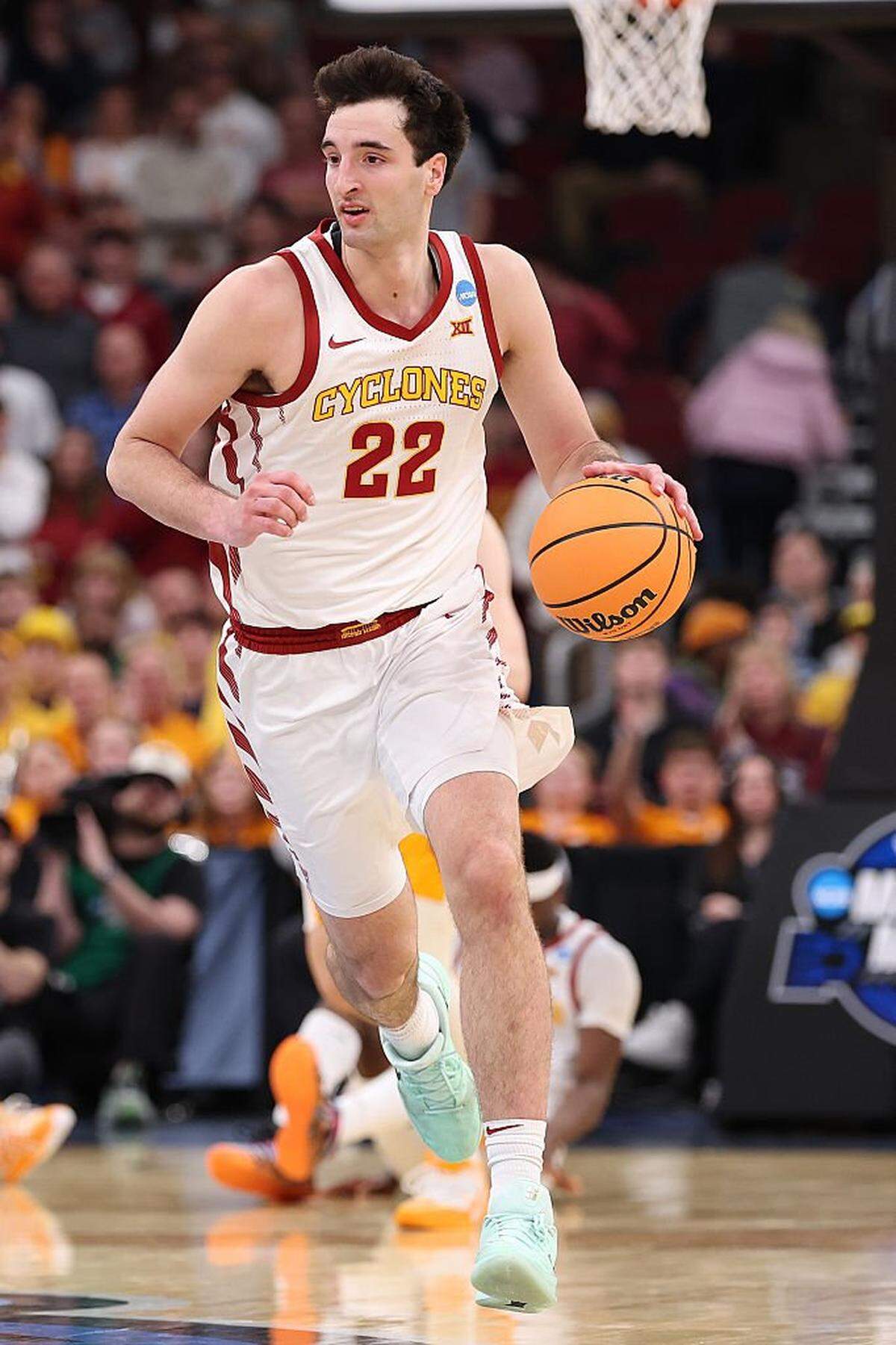Milan Momcilovic shot 48.7% from 3-point range as a junior at Iowa State last season.
