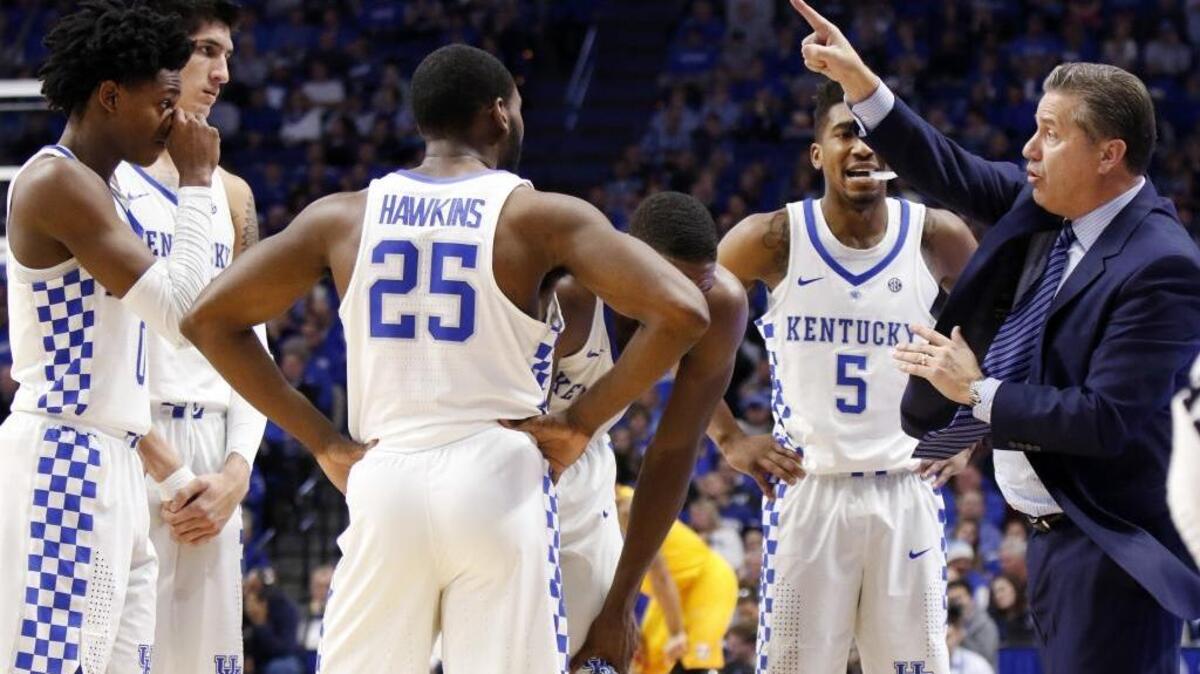 Kentucky Coach John Calipari’s teams had a GPA of 3.0 or better in seven of the 11 previous semesters.