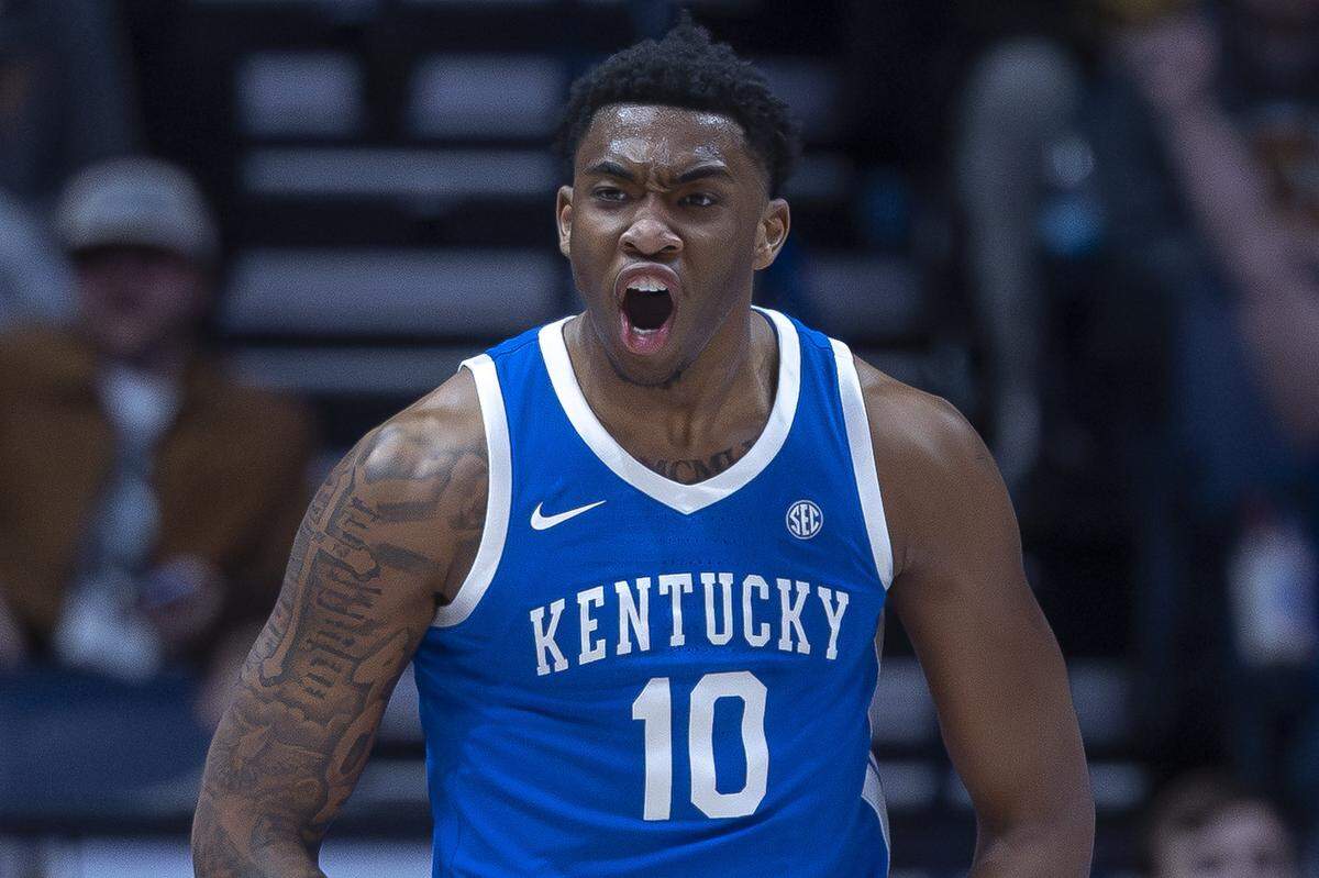 Kentucky junior forward Brandon Garrison averaged 4.7 points and 4.1 rebounds in 16.3 minutes per game for the Wildcats during the 2025-26 season.