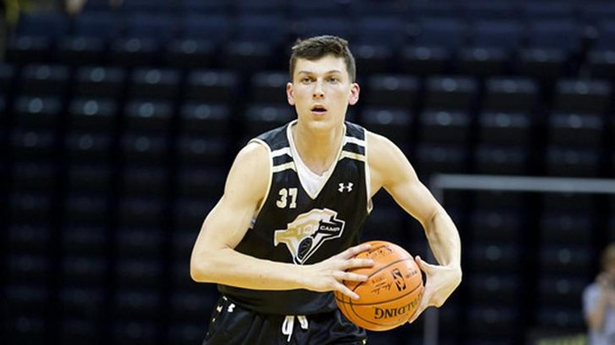 Tyler Herro, who played on the Nike circuit this summer, worked out at the NBPA Top 100 Camp in June.