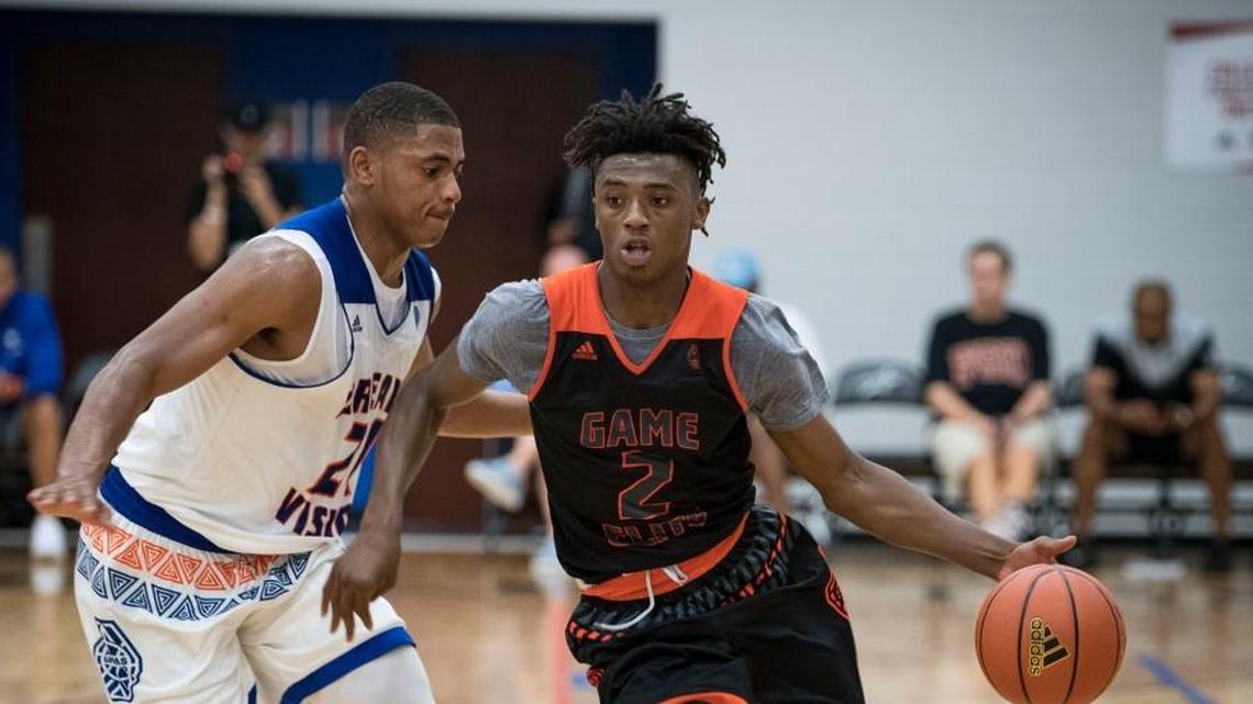 Ashton Hagans was one of the top players on the Adidas travel circuit last summer.