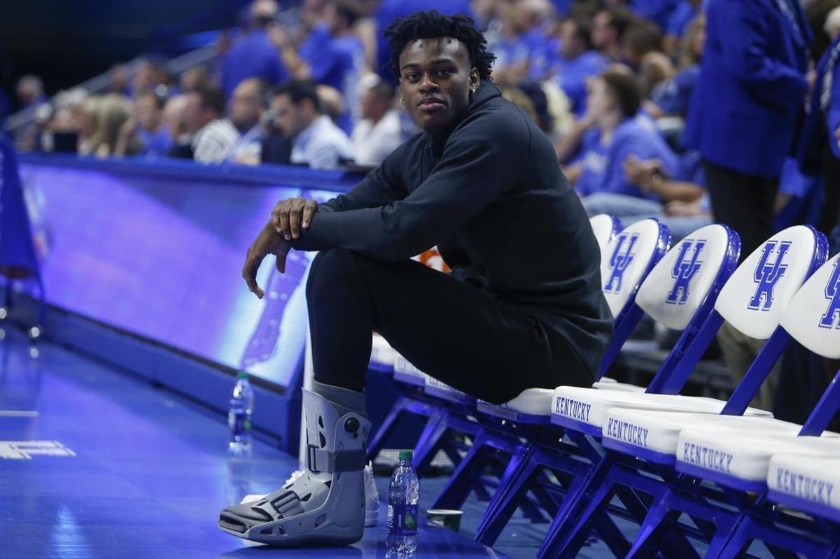 Freshman Jarred Vanderbilt has been coping with a foot injury but is expected to be a major contributor when he returns.