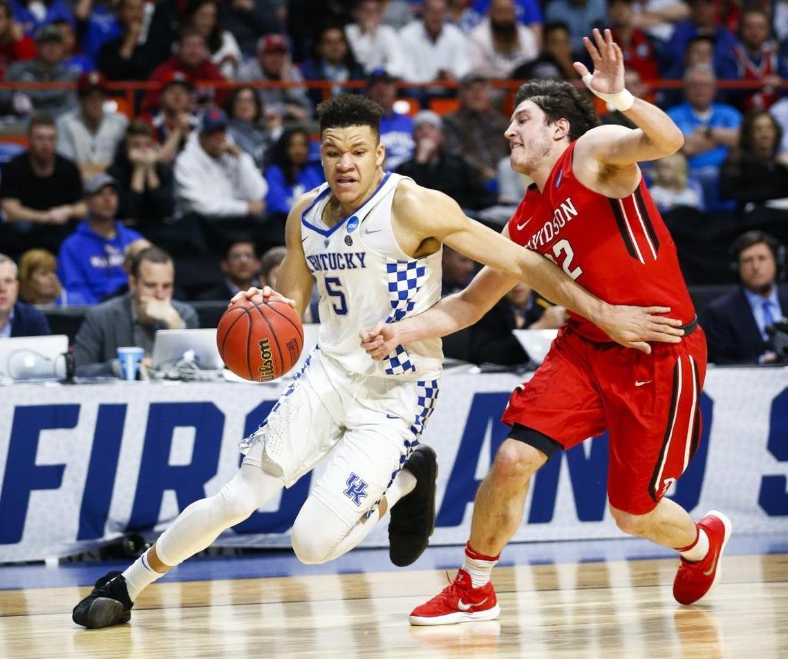 Kevin Knox finished with 25 points, six rebounds and one assist in his first NCAA Tournament game.