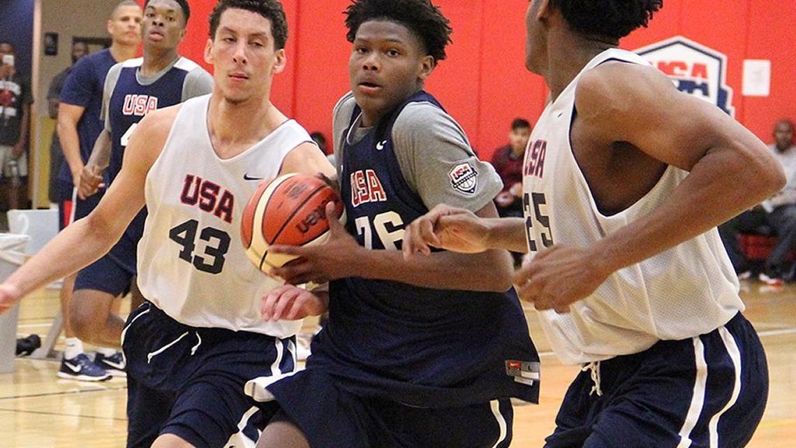 UK basketball recruiting target Cameron Reddish was one of the top performers at Team USA U17 training camp in Colorado Springs, Colo., last week.