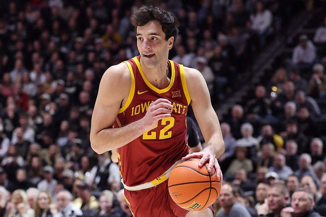 Milan Momcilovic shot 48.7% from 3-point range on 279 attempts as a junior at Iowa State last season.