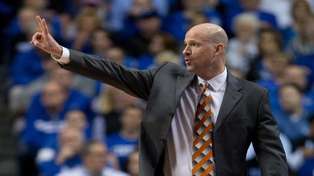 Andy Kennedy coached Mississippi against Kentucky on Jan. 2, 2016, in Rupp Arena in Lexington.